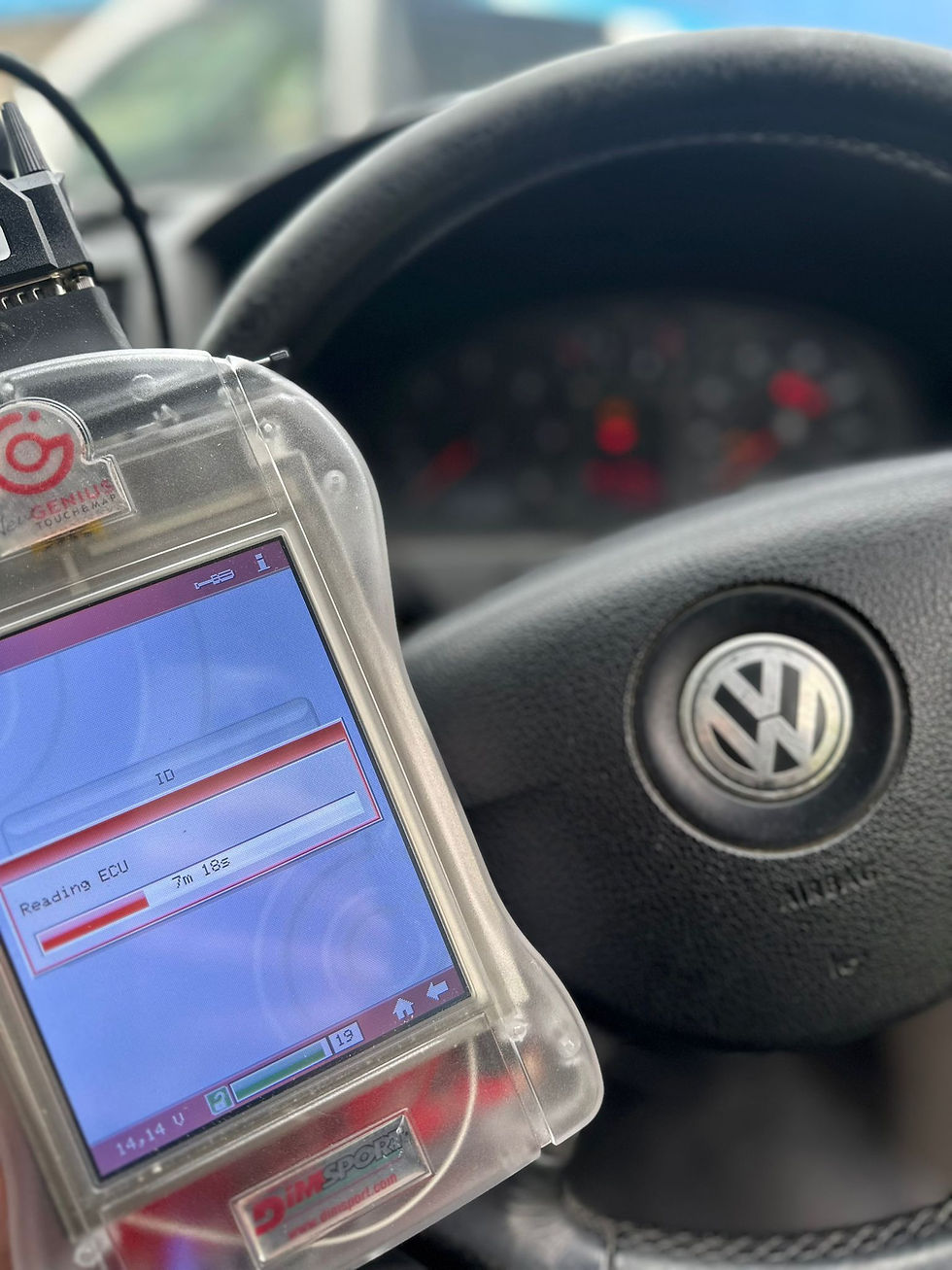 mobile ECU remapping for VW