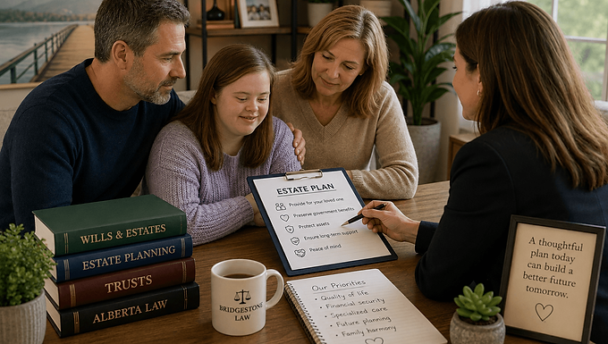 Learn how estate planning can help protect a beneficiary with a disability in Alberta, including the use of trusts, wills, and other planning strategies to preserve long-term financial security.