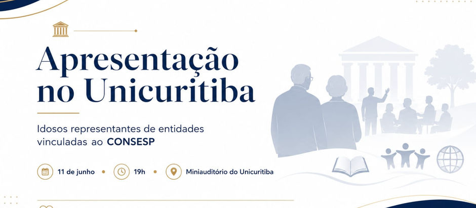 Unicuritiba Recebe Idosos Representantes de Entidades Vinculadas ao CONSESP
