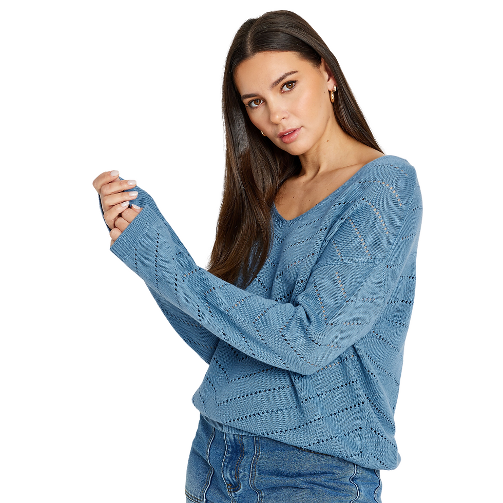 Miniatura: Blusa femina tricot