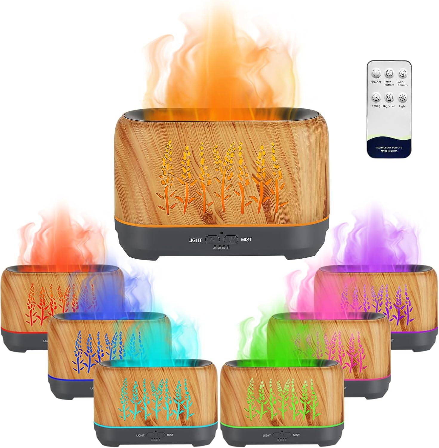 Aromatherapy Oil Diffuser for Room: Ultrasonic Cool Mist Diffuser Spreads Scent