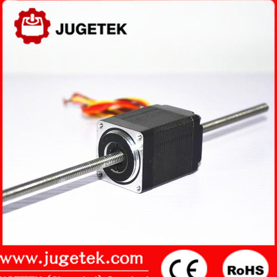 Thumbnail: Nema11 Non-captive Linear Stepper Motor with 200mm length T5x2 lead screw