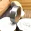 Thumbnail: The Crusader - Tungsten Men's Wedding Band with Whiskey Wood