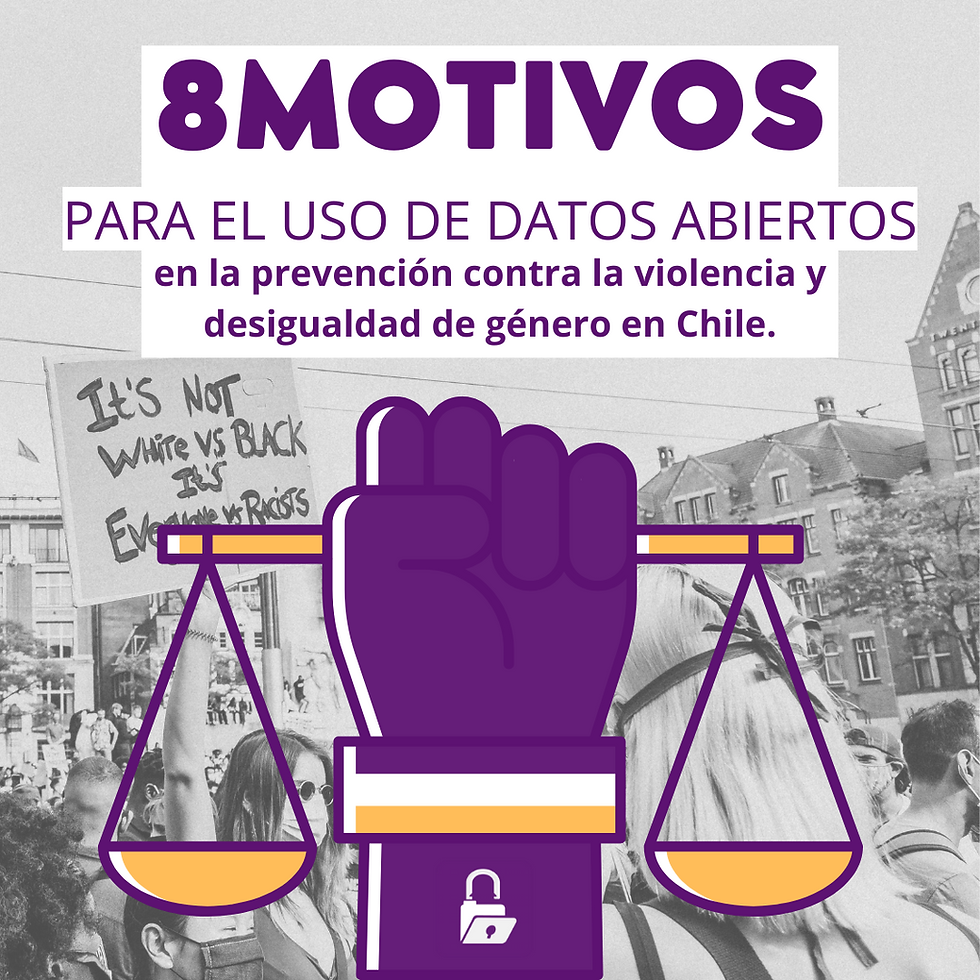 8 Motivos para usar los datos abiertos en la prevención contra la violencia y desigualdad de género
