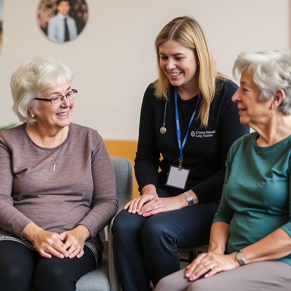 SLP with two adult patients