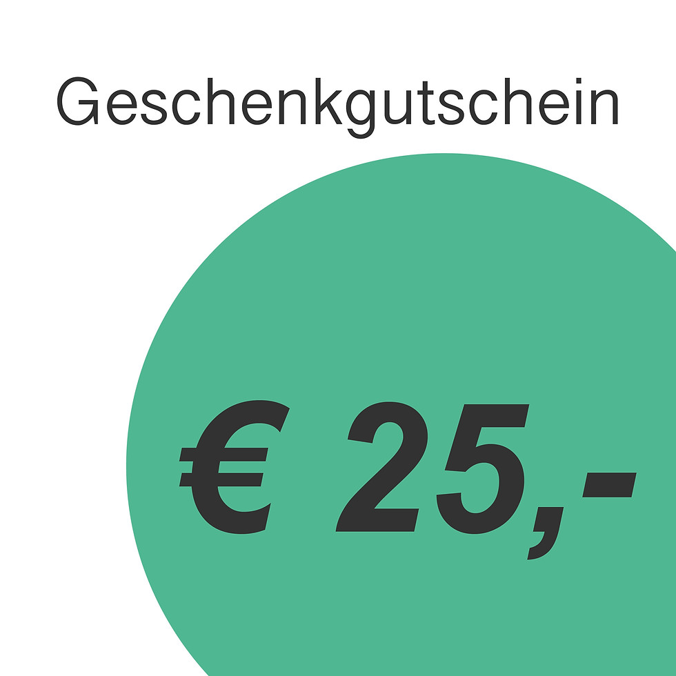Miniaturbild: Geschenkgutschein € 25,-