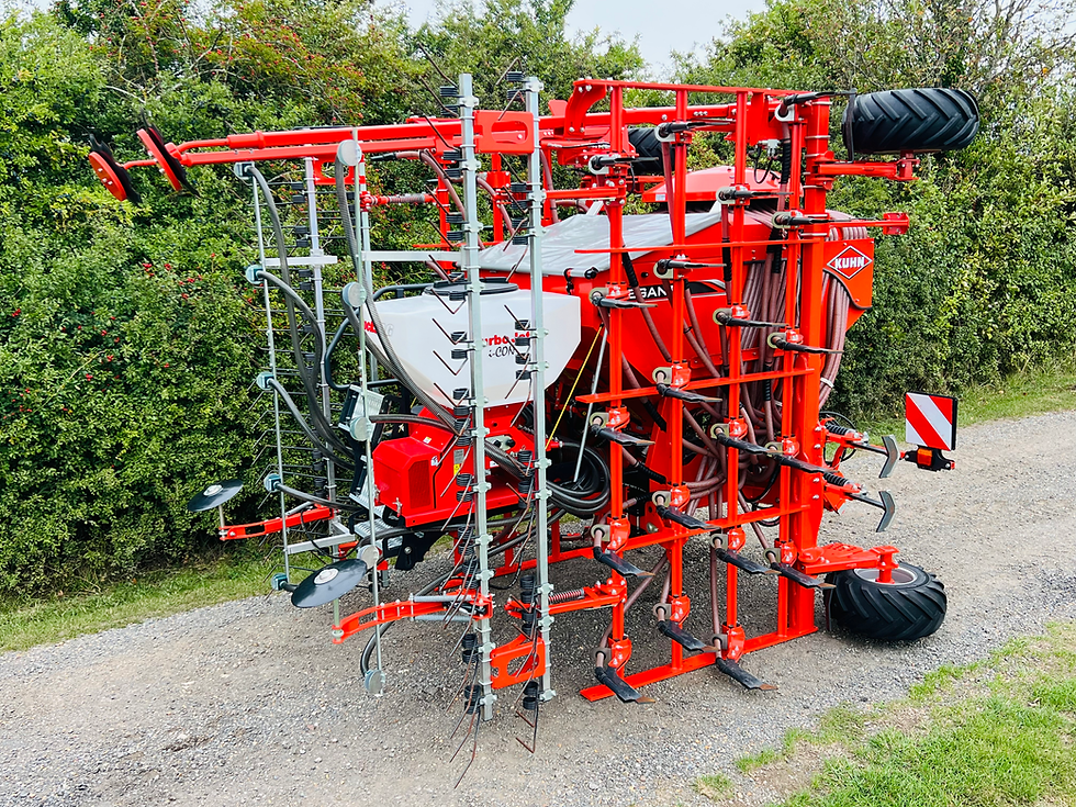 Thumbnail: Kuhn Megant 602R Drill with Stocks Fan Jet I-Con Applicator 