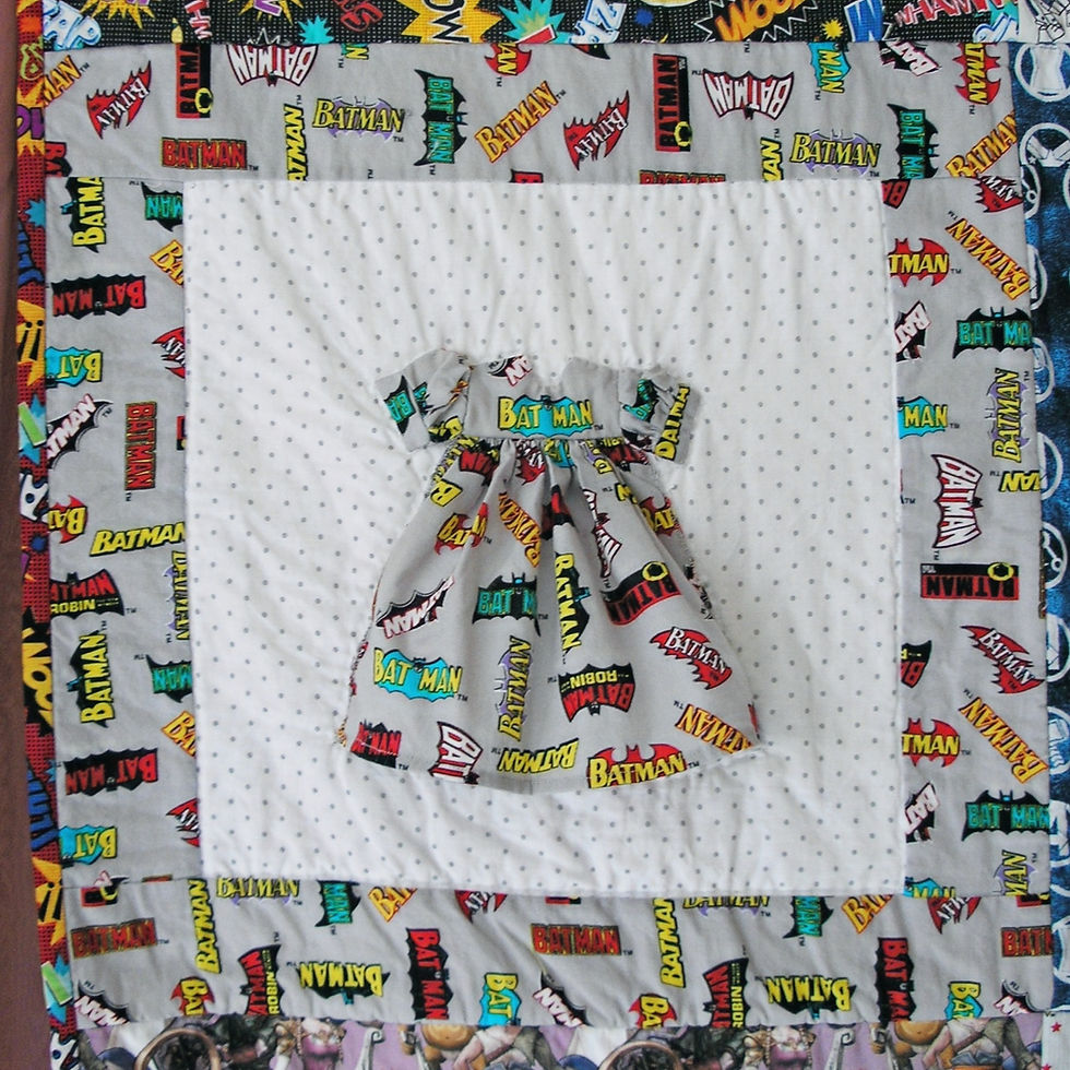 Thumbnail: Front Panel 4 - Doll Dress Quilt