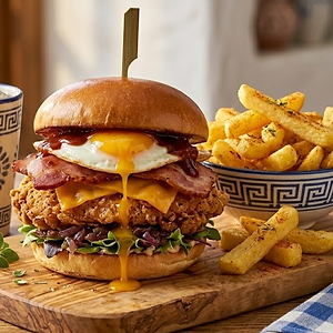BBQ Chicken Burger