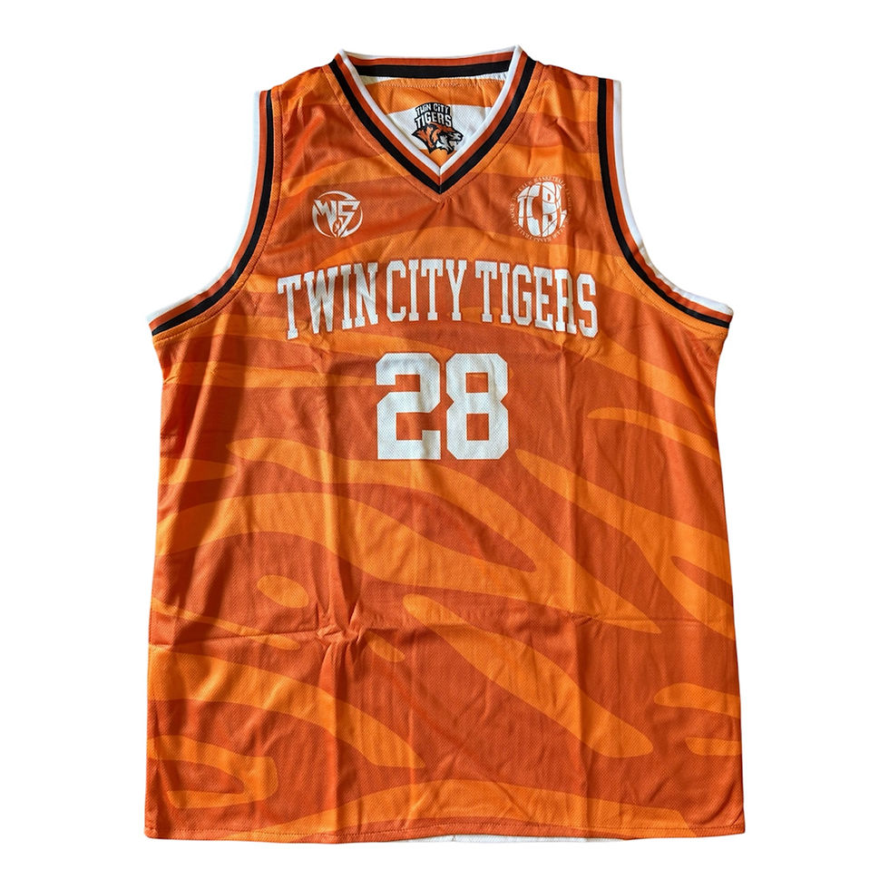 Twin City Tigers Custom Jersey