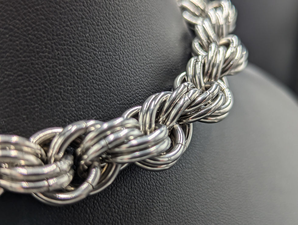Thumbnail: Double spiral chain