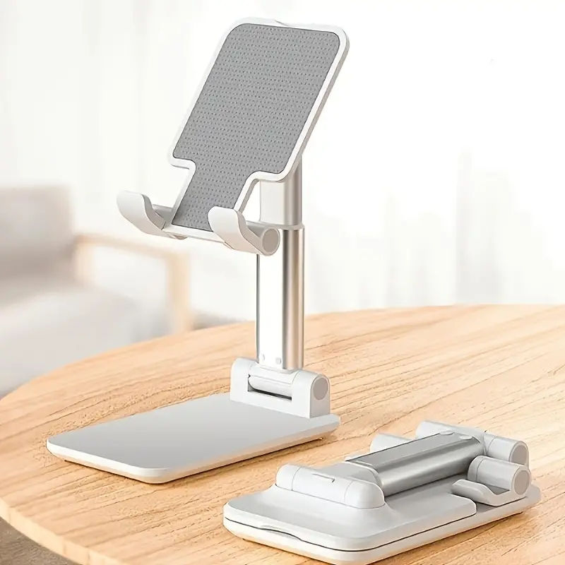 Thumbnail: Desk Mobile Phone Holder Stand For IPhone IPad Xiaomi Adjustable Desktop Tablet 