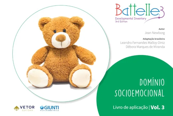 BDI-3 – Battelle - Livro de Aplicação – Domínio Socioemocional – Vol. 3