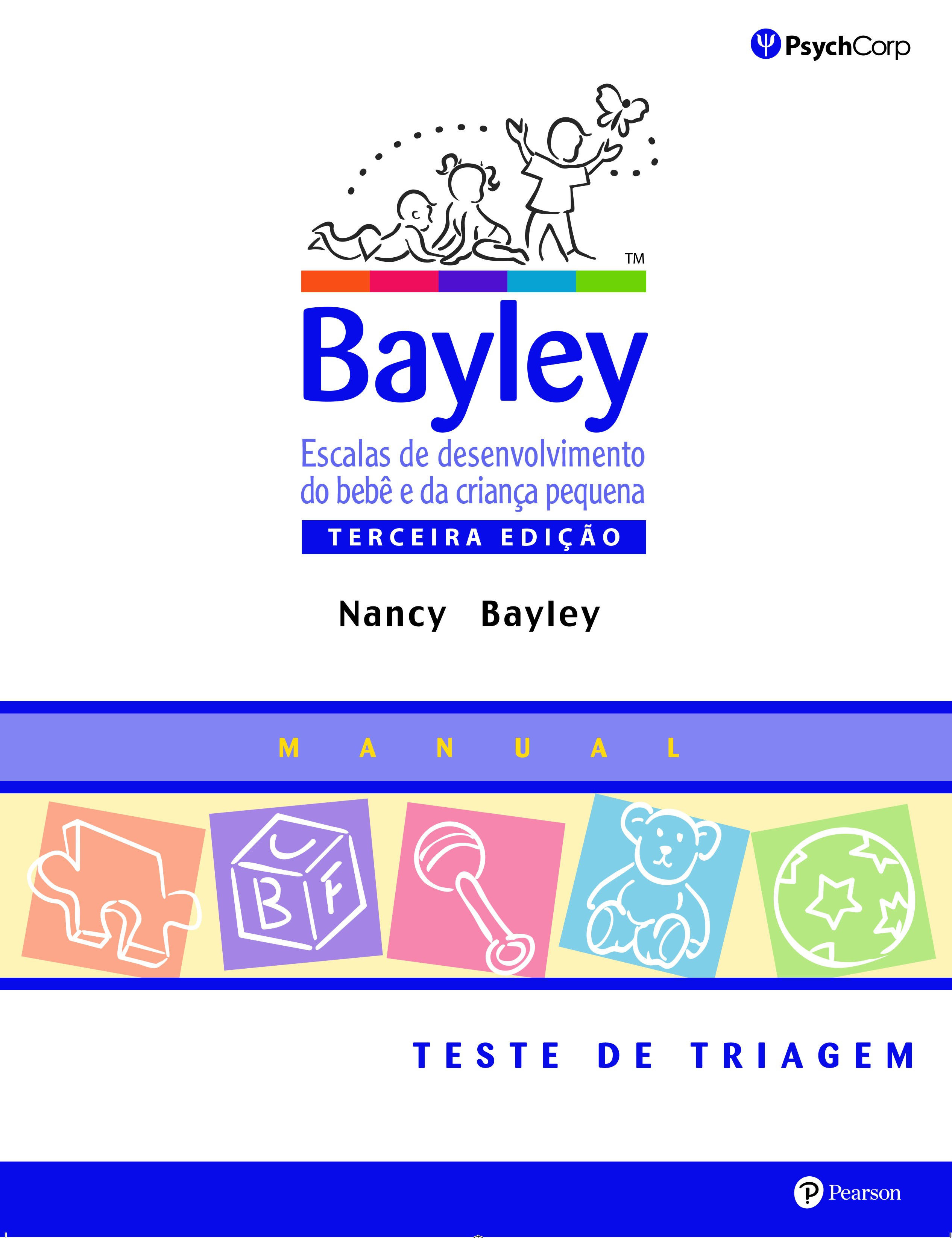 Bayley III - Livro de estímulos do teste de triagem