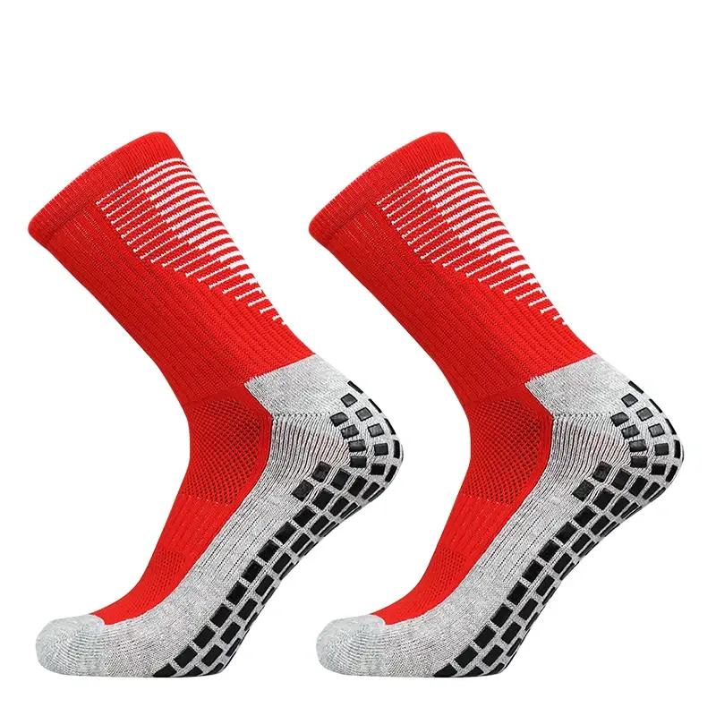 Thumbnail: Men and Women Sports Socks Non-Slip Silicone Bottom Soccer Basketball Grip Socks