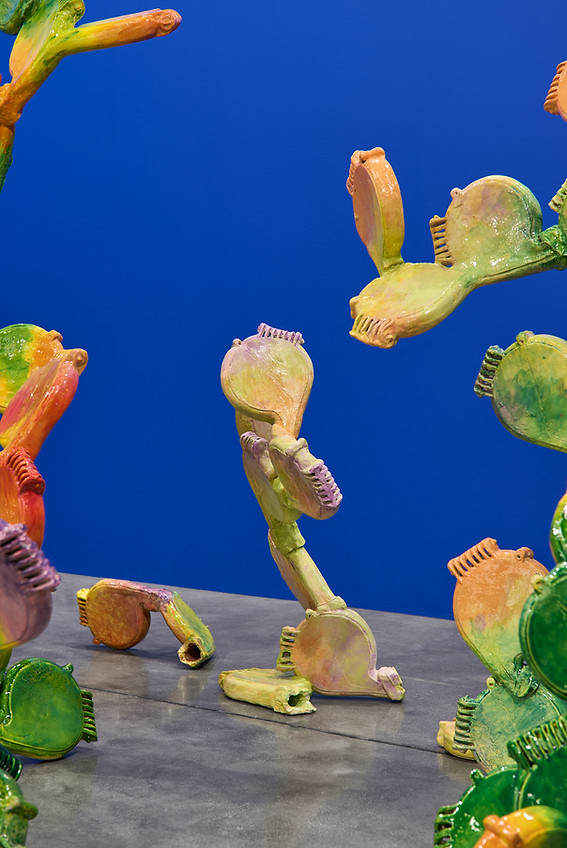 Luca Staccioli, Installation view, Miart24, Solo booth, Emergent section curated by Attilia Fattori Franchini, Artnoble Gallery, with a text by Alberta Romano, photo Michela Pedranti, dettaglio