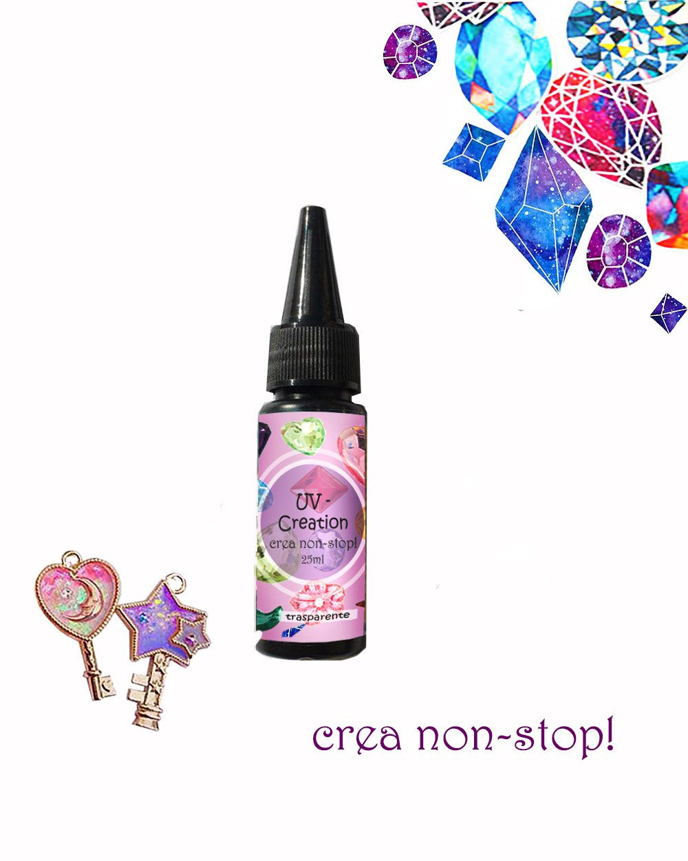 Resin UV-Creation 25ml Transparent