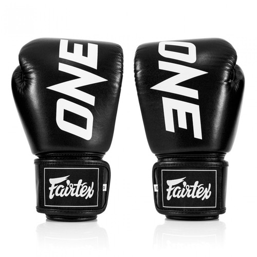 Fairtex ONE Championship Muay Thai Gloves - Black | Fight Record Shop