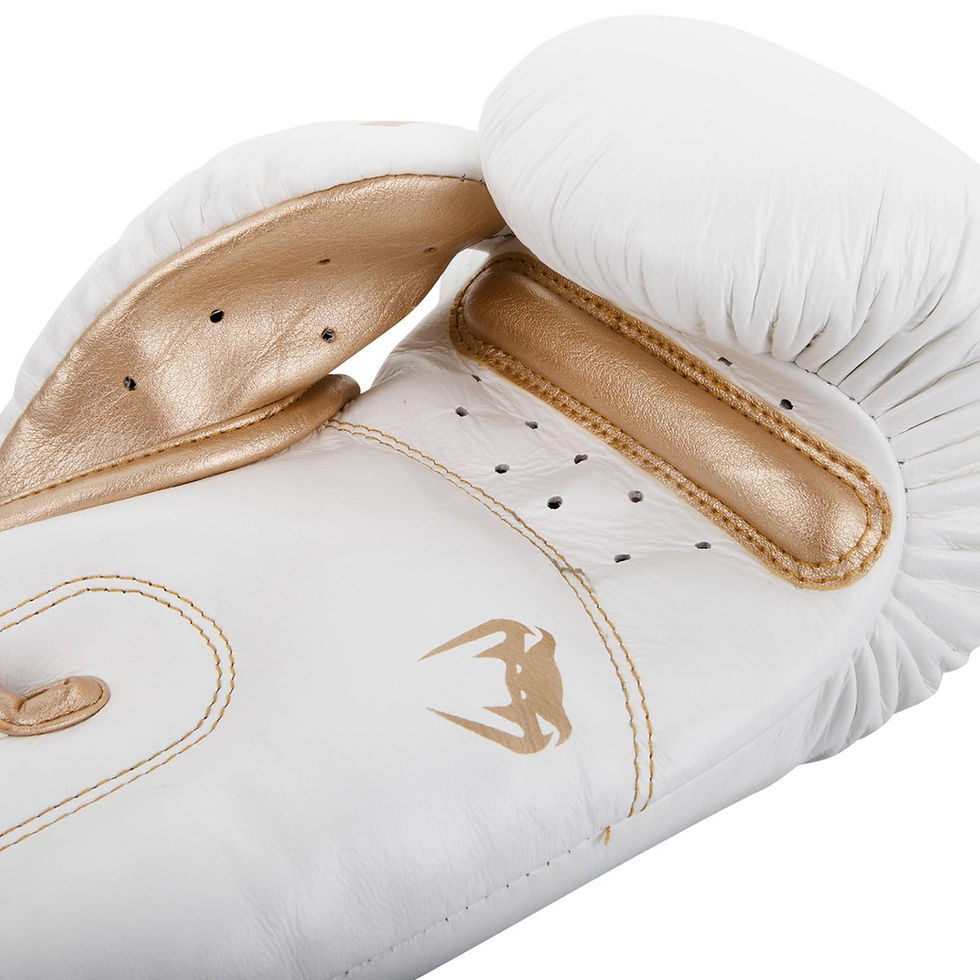 Thumbnail: Venum Giant 3.0 Muay Thai Boxing Gloves - White/Gold