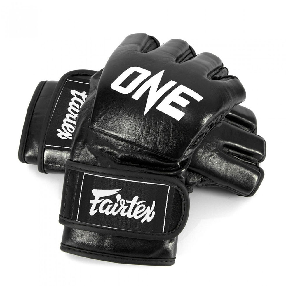 Fairtex ONE Championship MMA Gloves - Black