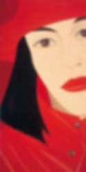 Alex Katz Red Coat 1982