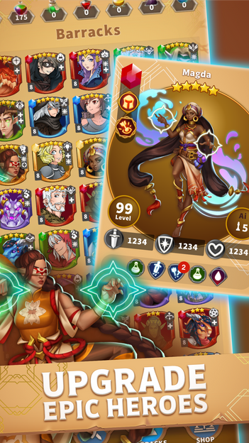 Upgrade Epic Heroes