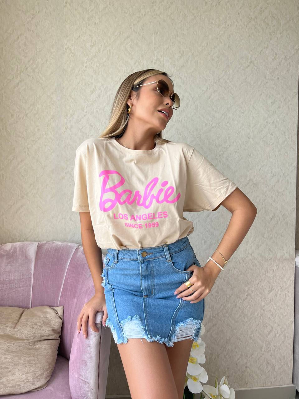 Miniatura: CAMISETA | BLUSON BARBIE /  MUJER