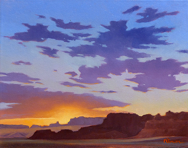Twilight at The Valley of the Gods 11 x 14-1000.tif