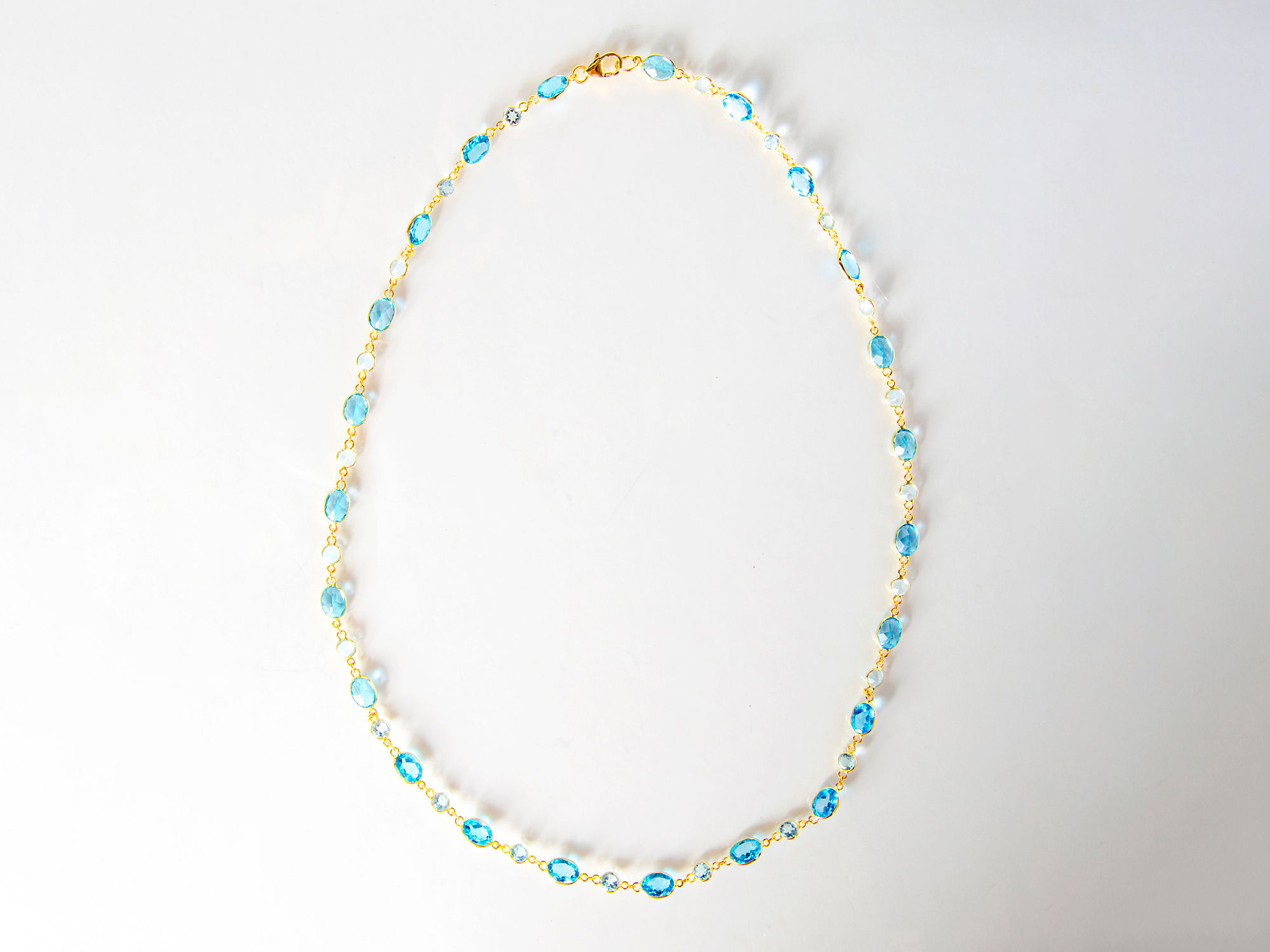 Blue Topaz Necklace