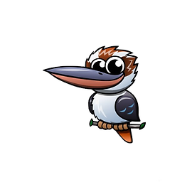 cartoon_kookaburra_postcard-r24024f56cf7