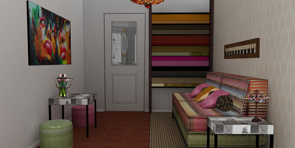 Visual logeer en ontspannings kamer