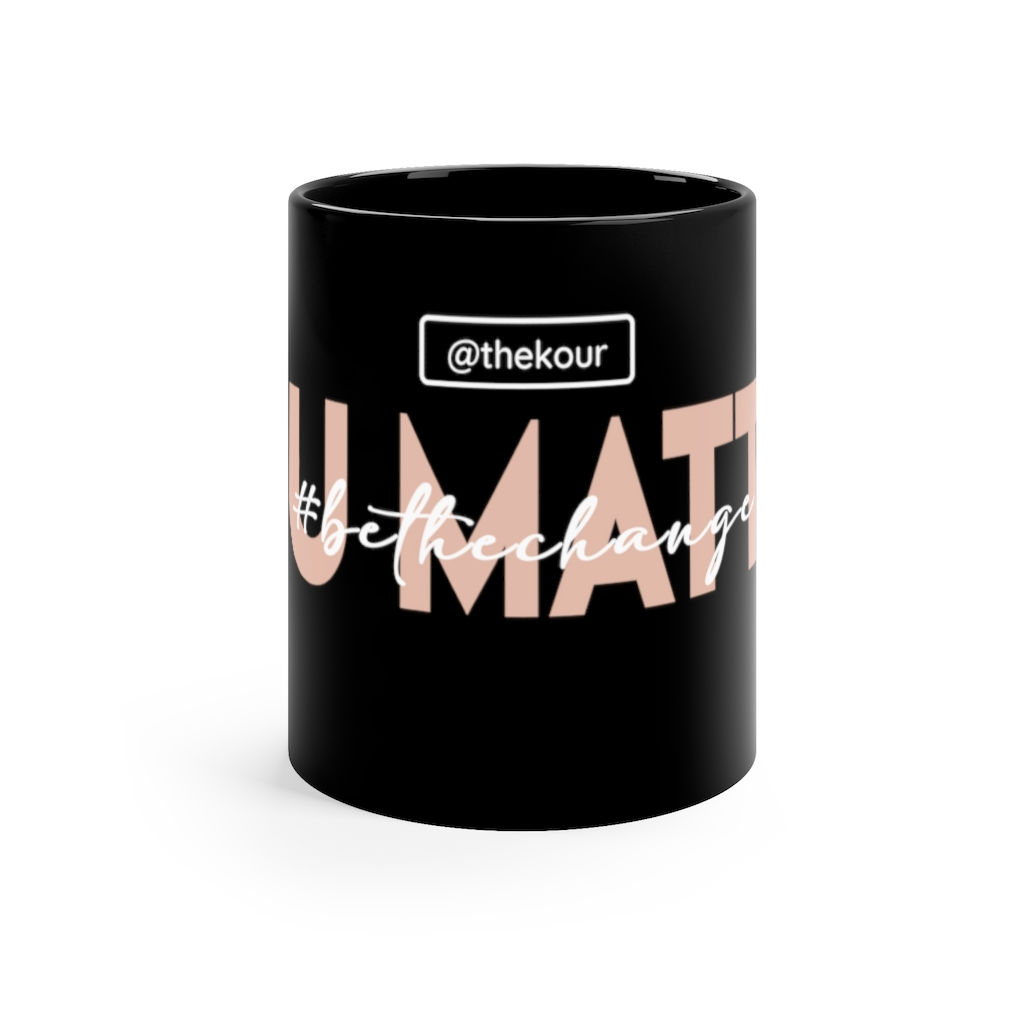 11oz Black Mug