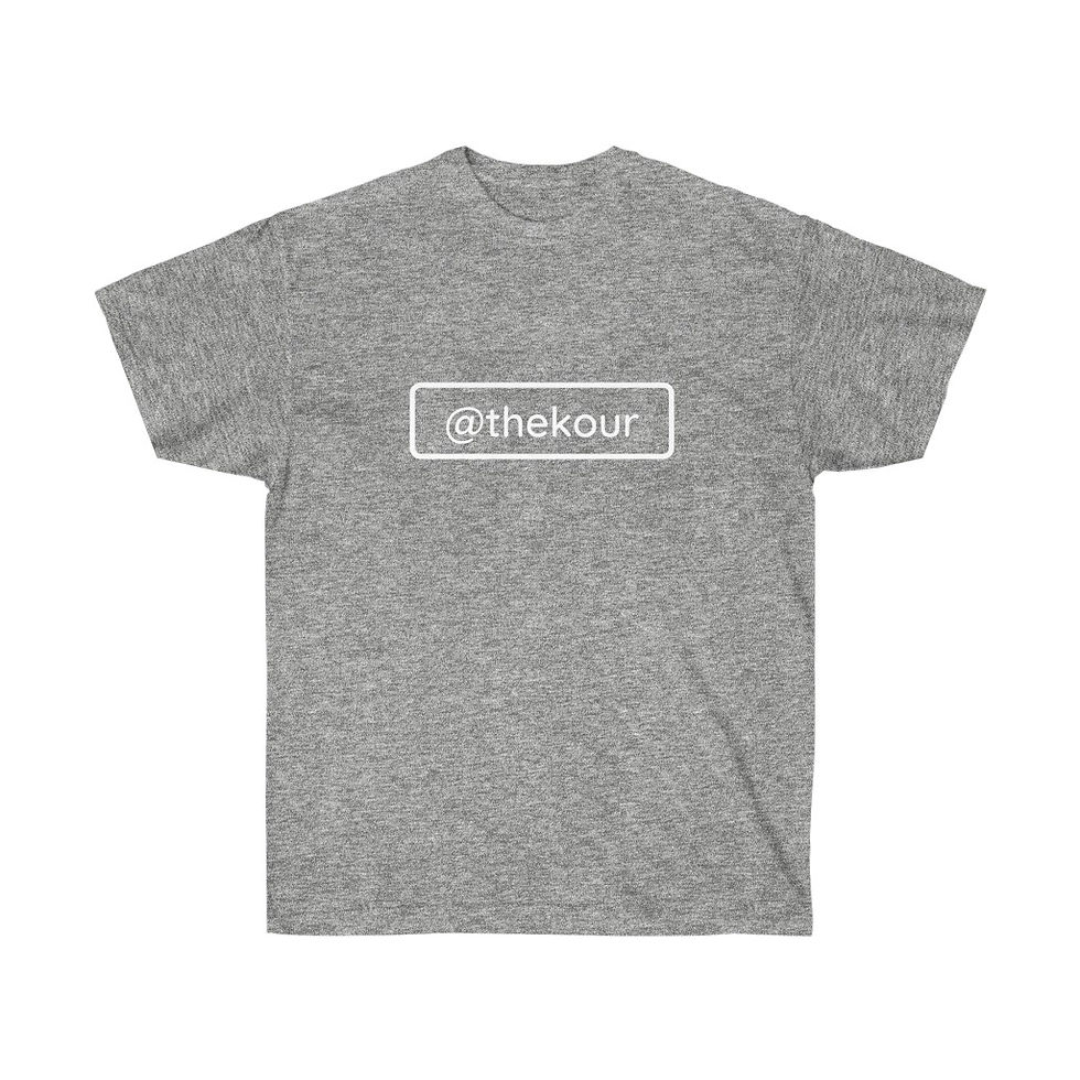 Thumbnail: Unisex Ultra Cotton @thekour Logo Tee