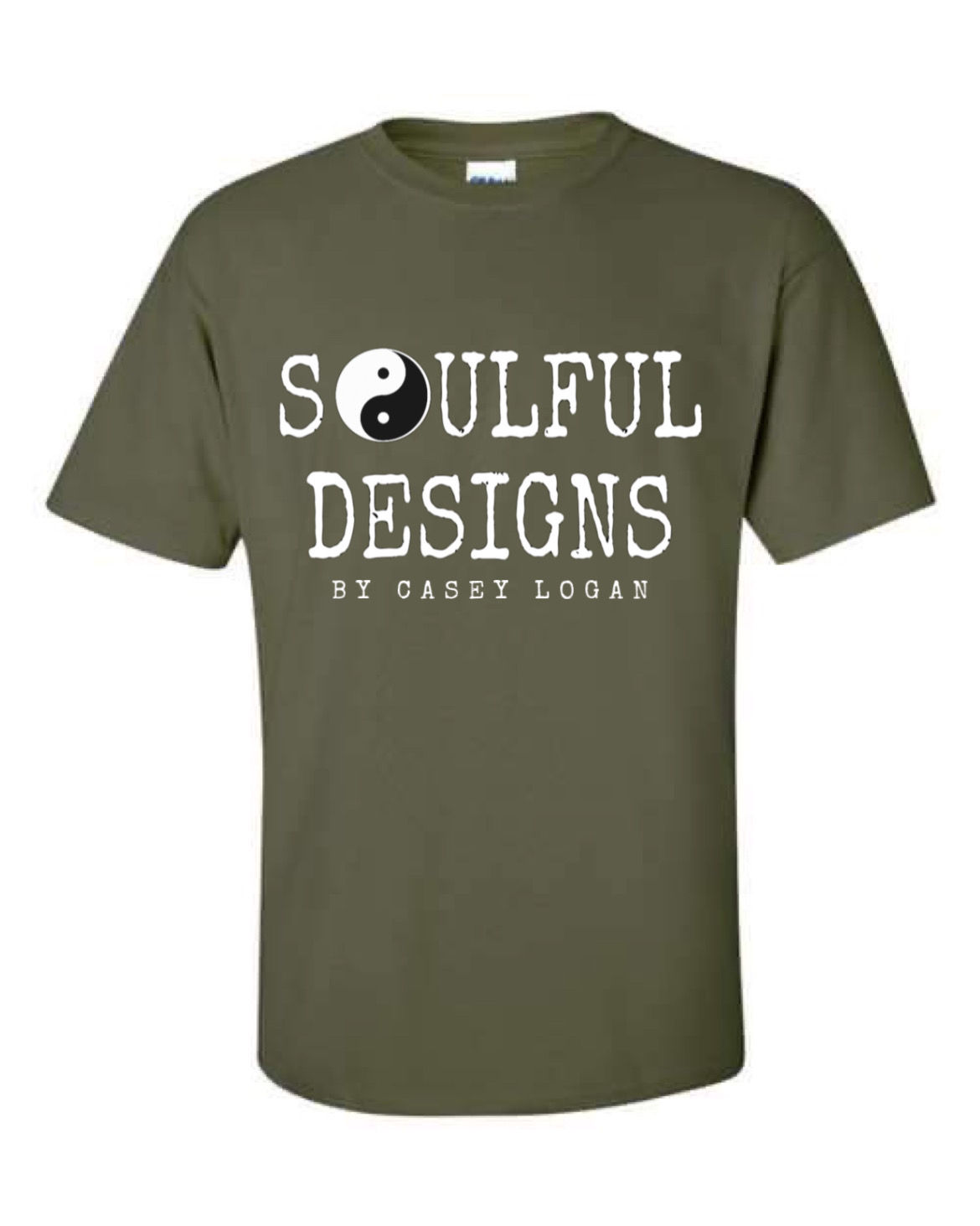 Army green Soulful Designs shirt 