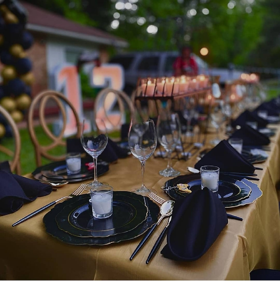 Thumbnail: Gold Infinity Chairs