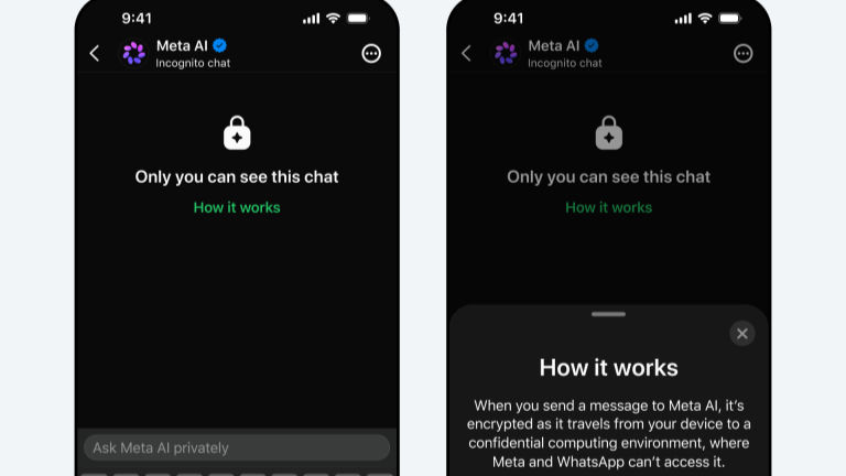 Meta Launches "Incognito Chat" on WhatsApp for Private AI Conversations