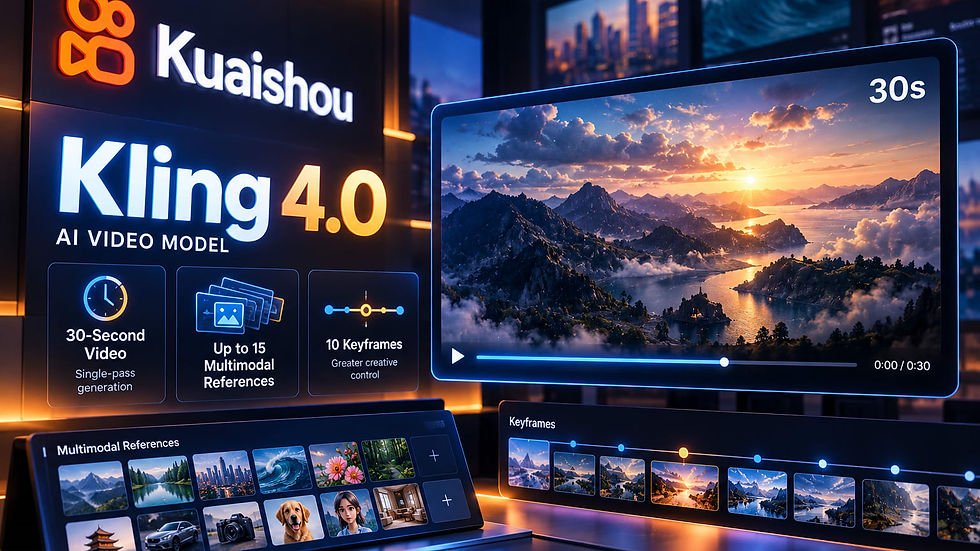 Kuaishou's Kling AI Unveils Kling 4.0 with 30-Second Video