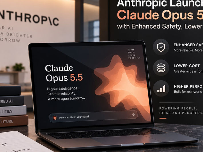 Anthropic Launches Claude Opus 5.5 with Enhanced Safety, Lower Cost