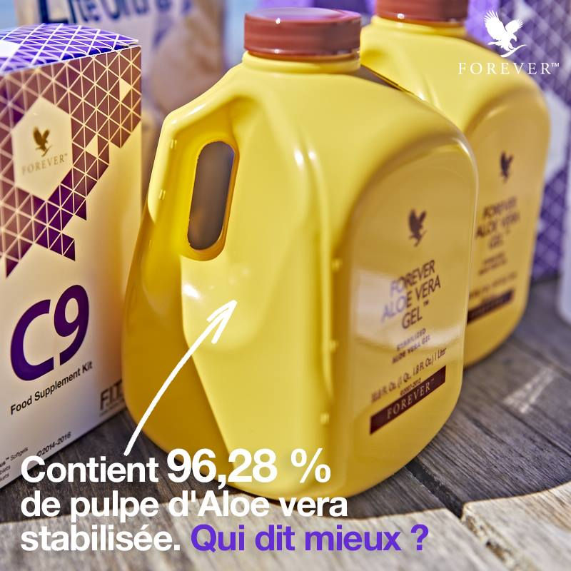 Miniature : gel d'Aloe Vera Forever stabilisée