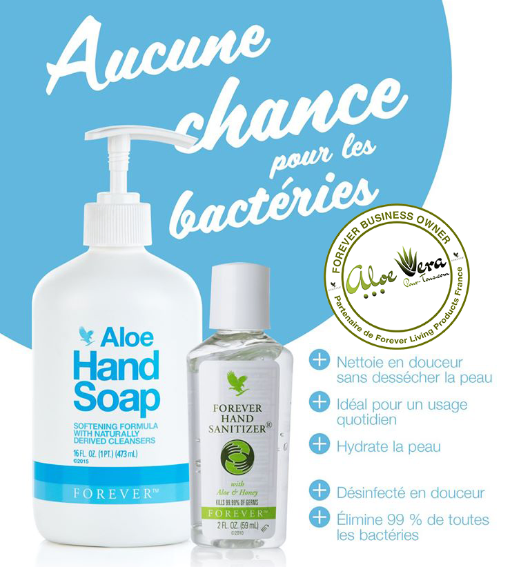 Aloe Hand Sopa | Środek do dezynfekcji rąk Forever | Pranie ręczne | Bakterie | Mikroby | Wirus | Żel wodno-alkoholowy