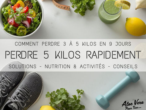 Comment Perdre 3 à 5 Kilos Rapidement ? Nos Solutions et Conseils Nutrition