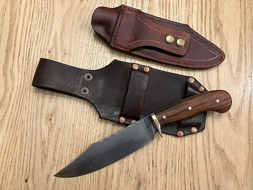Red Hawk Bowie By Sheathe Pieces.webp