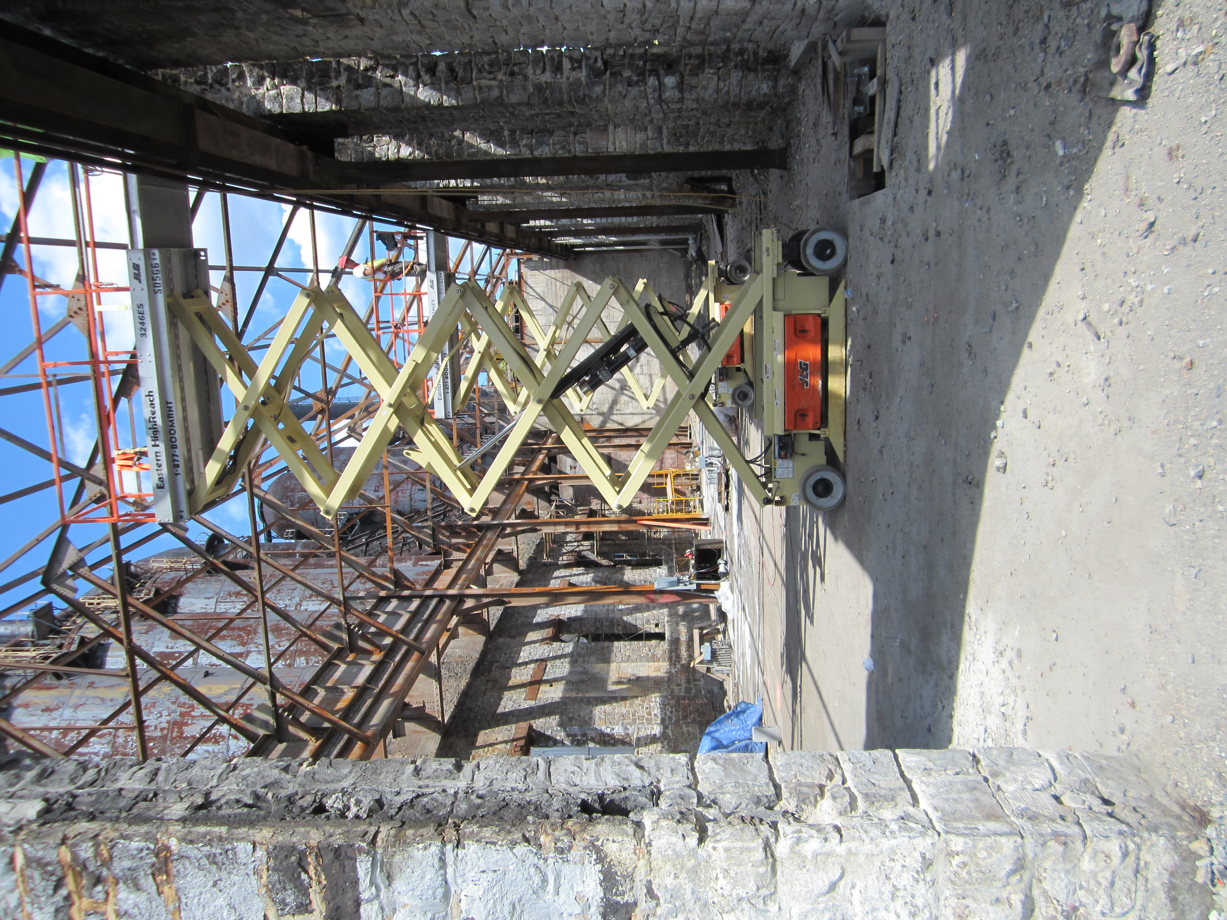 3.7 Interior looking east