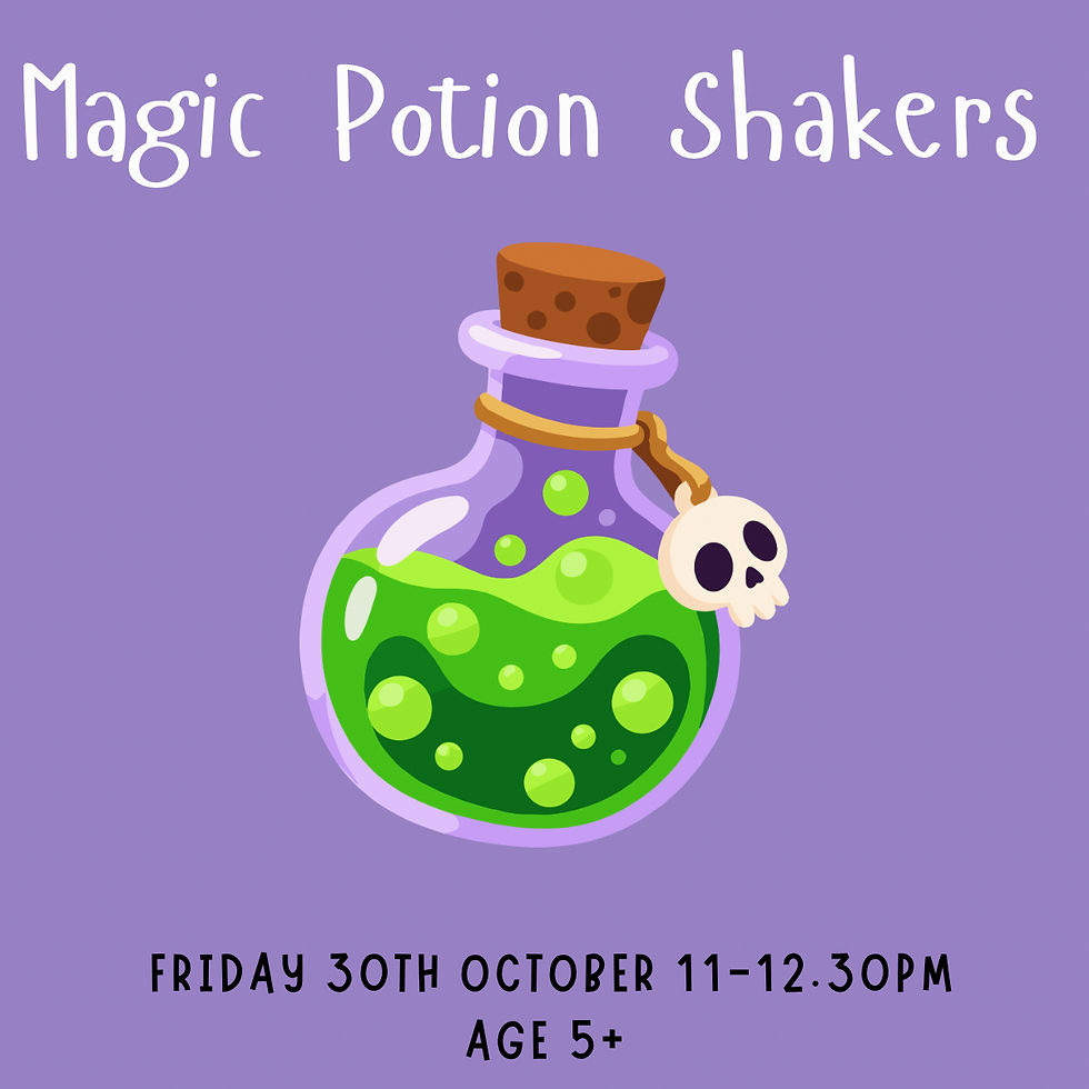 Magic Potion Shakers 30th Oct