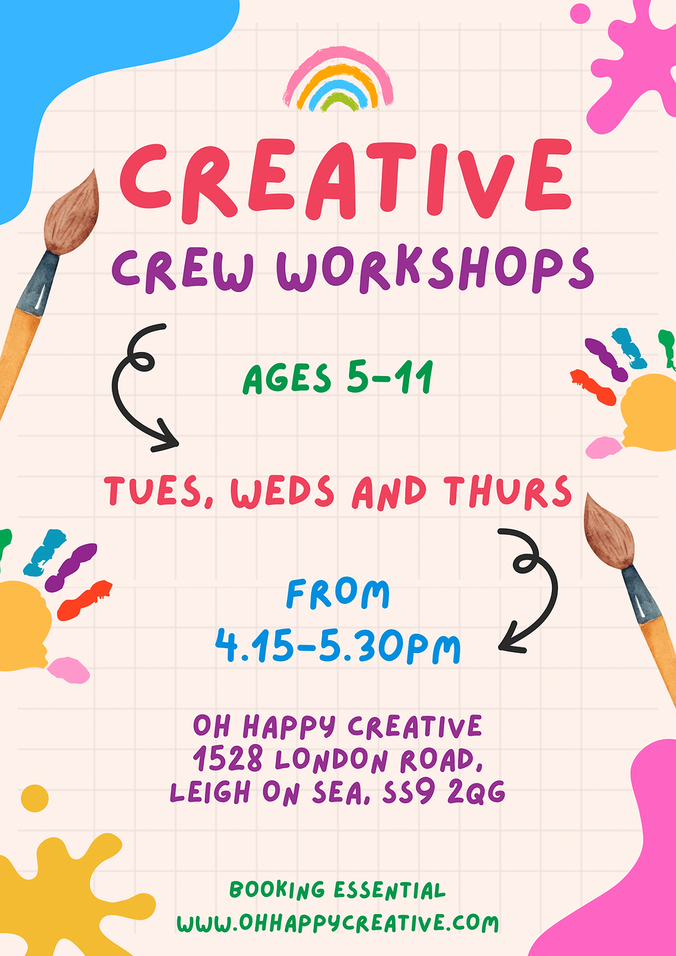 Creative Crew Workshops 07.05.24