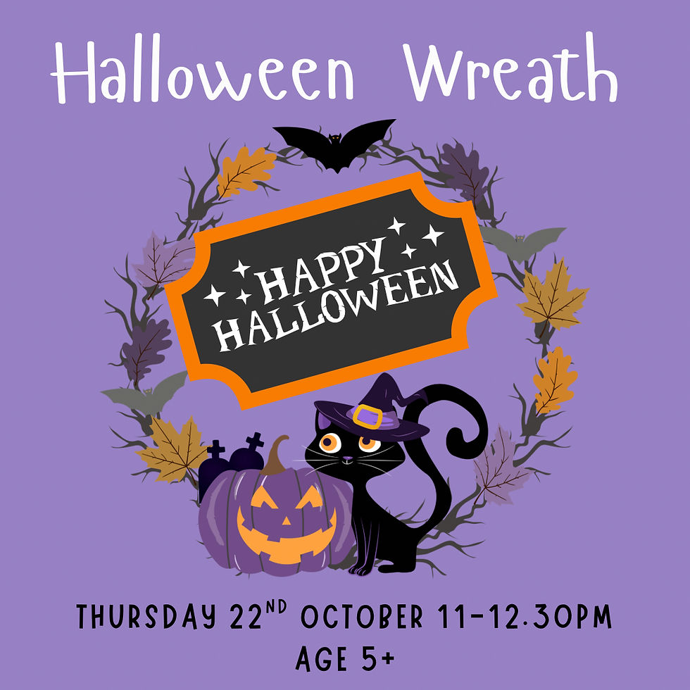 Halloween Wreath 22nd Oct