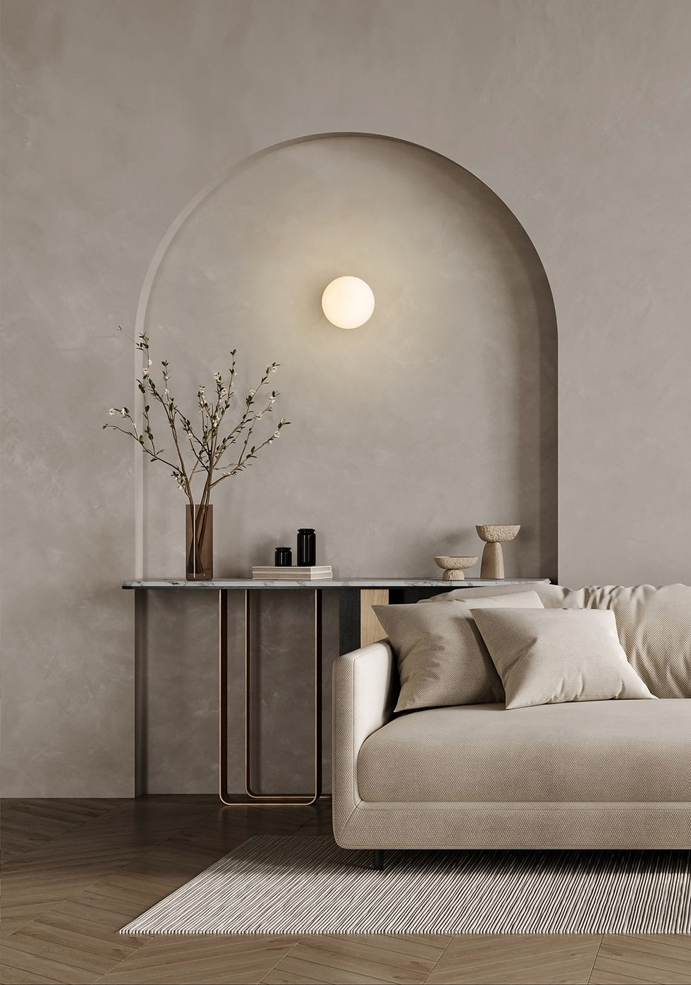 Thumbnail: Pensee Wall/Ceiling Light