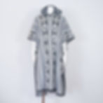 1990s Grey Knit Poncho by Ice Castles -X-Large Sweater Blanket by Ice Castles