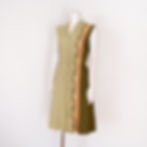 1950s Green and Pink Dress with Buttons - Small Carlye Moygashel