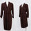Thumbnail: 1960s Brown Majestic Bath Robe / Smoking Jacket with Pockets
